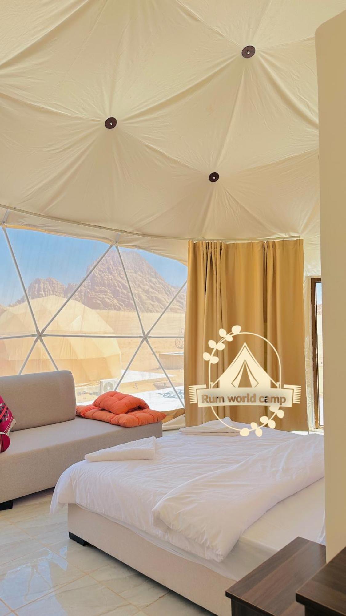 Rum World Bubble Luxury Camp Wadi Rum Exteriör bild