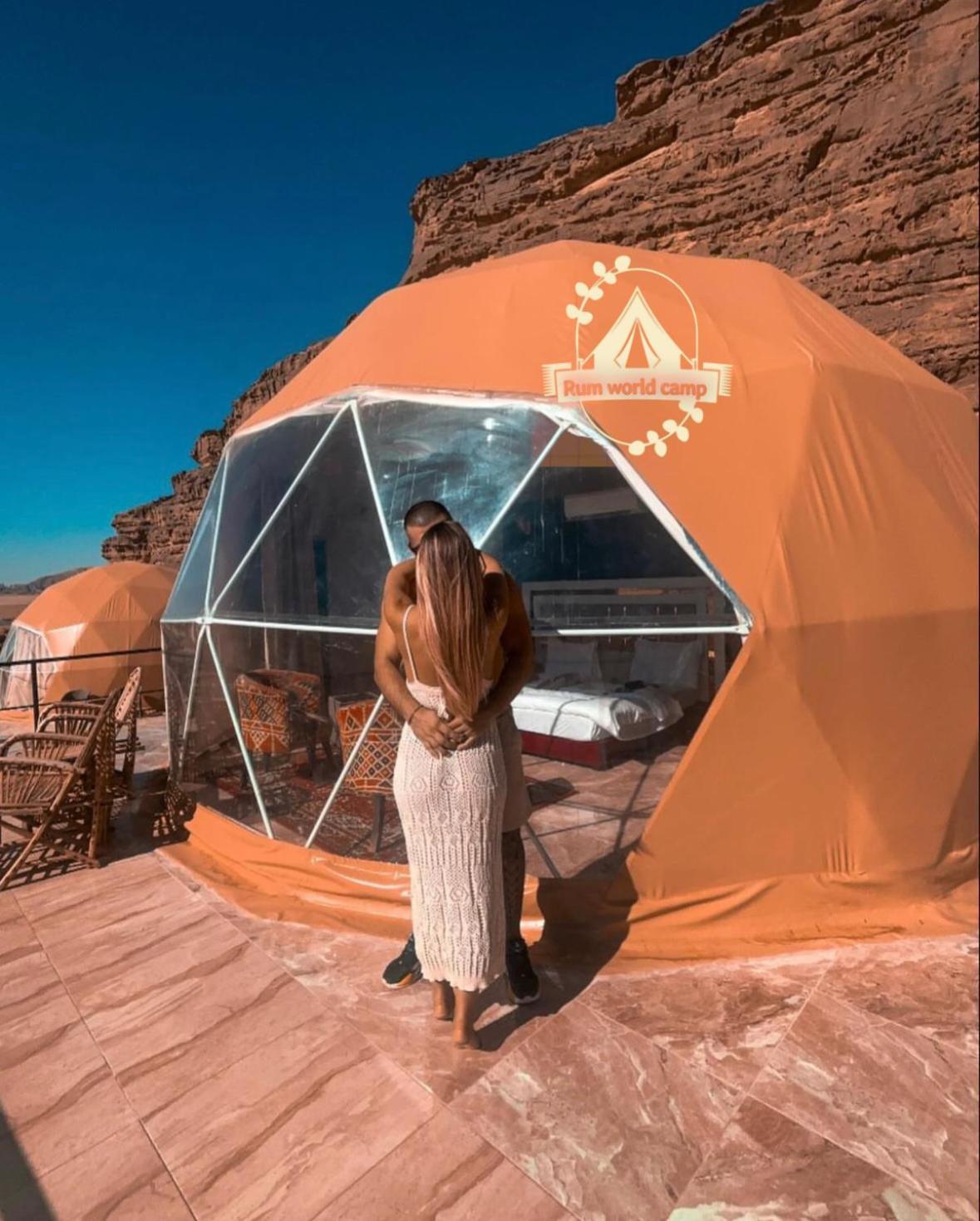 Rum World Bubble Luxury Camp Wadi Rum Exteriör bild