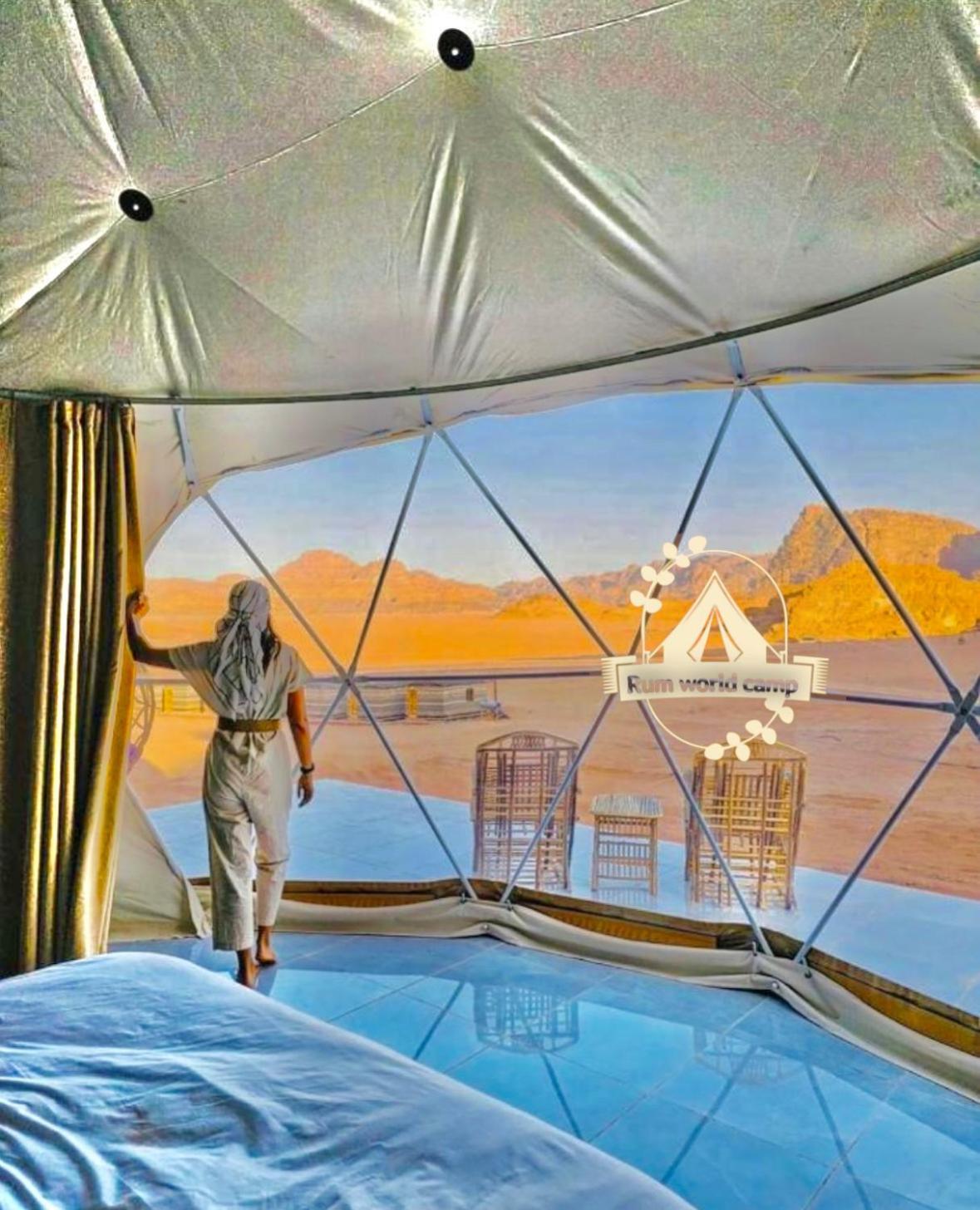 Rum World Bubble Luxury Camp Wadi Rum Exteriör bild