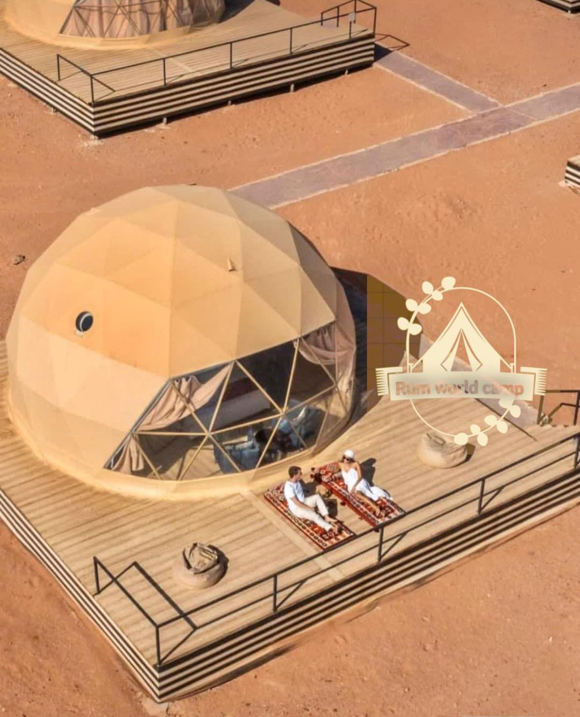 Rum World Bubble Luxury Camp Wadi Rum Exteriör bild