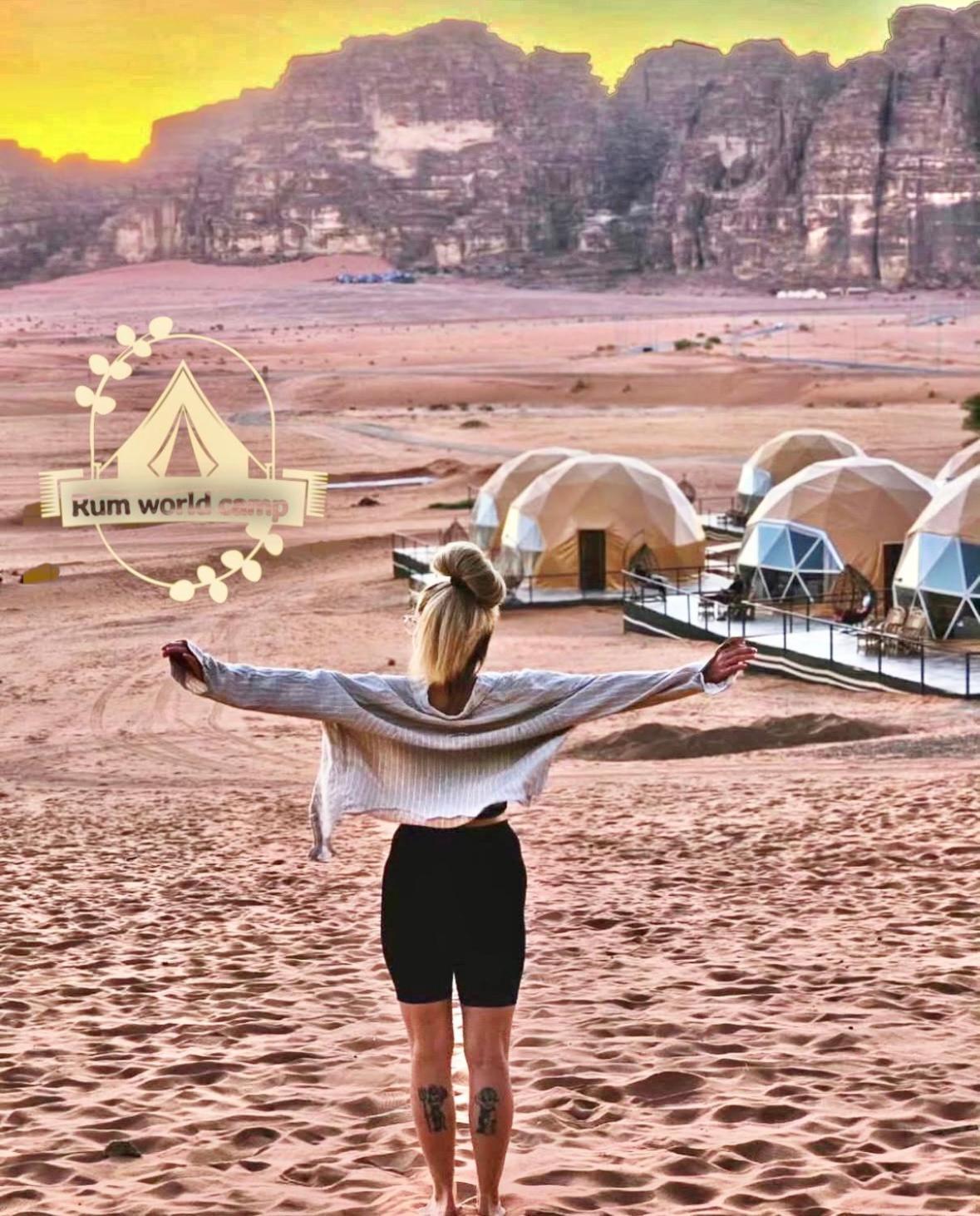 Rum World Bubble Luxury Camp Wadi Rum Exteriör bild